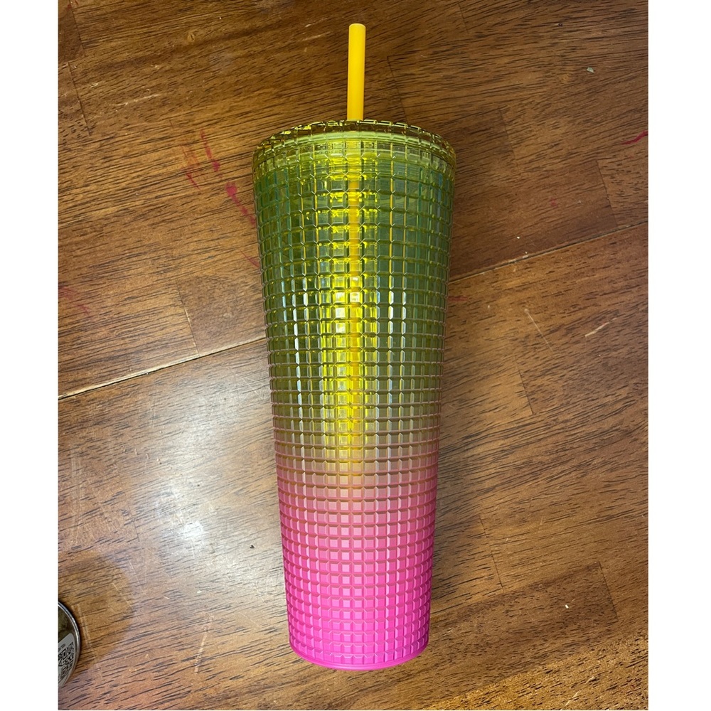 Starbucks Summer 2022 Cold Cup - Lemon Gradient (24oz) - Picture 2 of 5